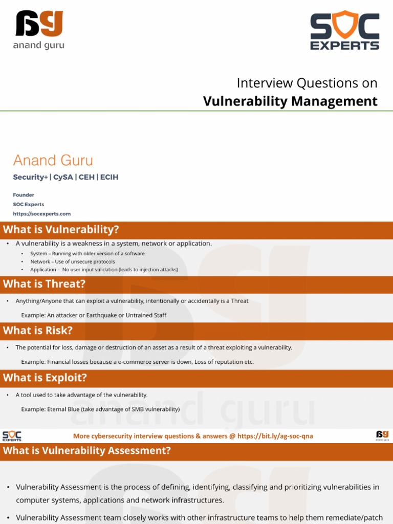 Vulnerability Assessment PDF