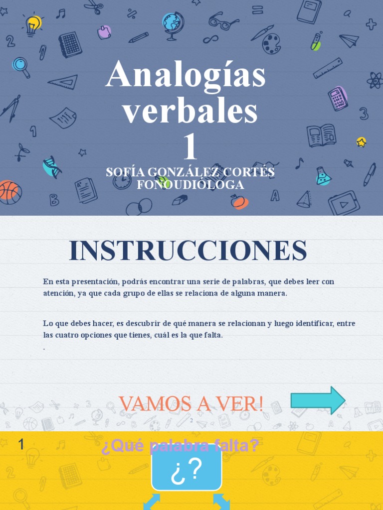 Conjeturas y Analogías Verbales | PDF | Relámpago