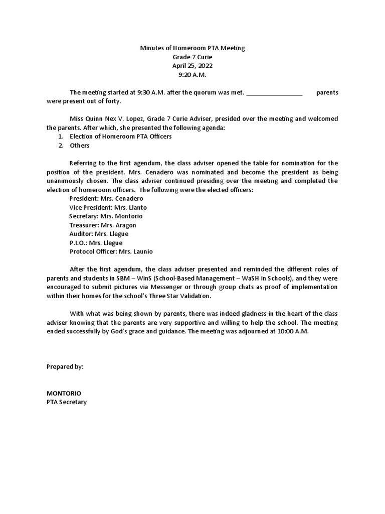 minutes-of-homeroom-pta-meeting-pdf