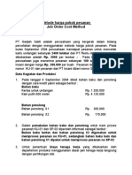 Metode Job Order Cost Dan Proces Cost (kASUS)