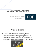 Who Defines A Crime