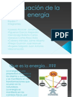 Ecuación de La Energía