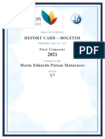 1st Trimester Y7 Report Matarazzo Maria Eduarda 2021