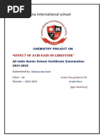 Sample Chemistry Project