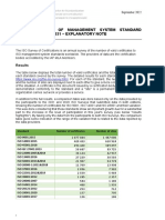 0.explanatory Note and Overview On ISO Survey 2021 Results