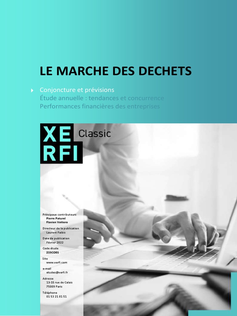 Xerfi - La Marché Des Déchets, PDF, Déchets