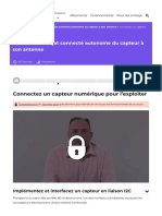 TBien Connectez Un Capteur Numérique Pour L'exploiter - Concevez Un Objet Connecté Autonome Du Capteur À Son Antenne - OpenClassrooms