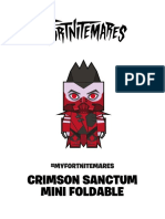 Crimson Sanctum Mini Foldable
