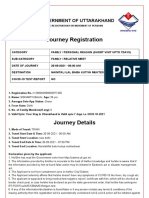 Registration-No.I1280002858005977455-REGISTRATION SYSTEM FOR MOVEMENT TO UTTARAKHAND STATE