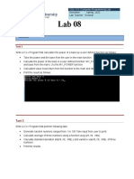 Lab 08 Tasks 24052022 123155pm 29092022 111610am