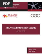 ITILV3 and Information Security White Paper May09