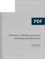 (Guerra) Polemicas e Modelos para Uma Sociologia de Intervencao