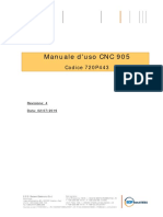 720P443 Rev.4 - Manuale d'Uso CNC 905