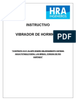 17 - Instructivo - Vibrador de Hormigón