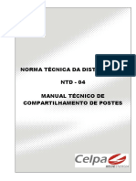 Celpa Ntd-04 - Manual Técnico de Compartilhamento de Postes