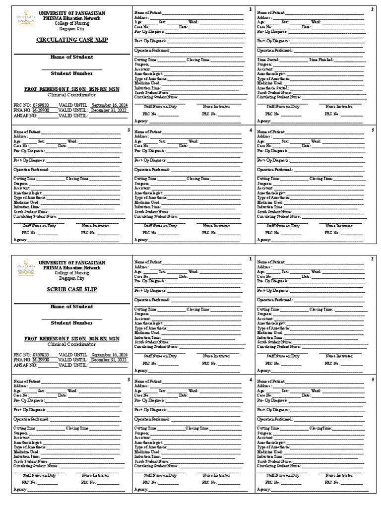 Caseload Pdf Surgery Anesthesia