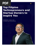 Rubenlicera Com 7272 Top Filipino Technopreneurs