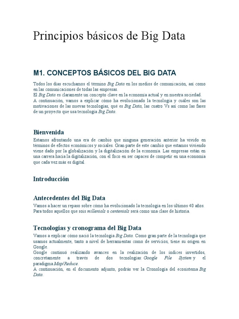 Principios de Big Data y su Ecosistema | PDF | Big Data | Netflix