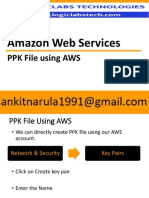 PPK File Using Aws