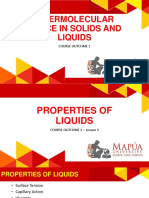 CHM02 - CO1 - LESSON3 - Properties of Liquids