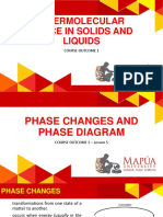 CHM02 - CO1 - LESSON5 - Phase Changes and Phase Diagram