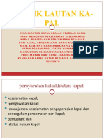 Pertemuan 2 &3 Kelaiklautan Dan Kecelakaan Kapal