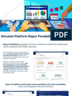 Simulasi Platform Rapor Pendidikan - Satpen
