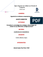 Formativo 4 Investigar Las Ventajas y Desventajas Del Clúster en Sus Diferentes Configuraciones - 7245