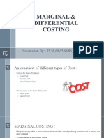 Marginal & Differential Costing