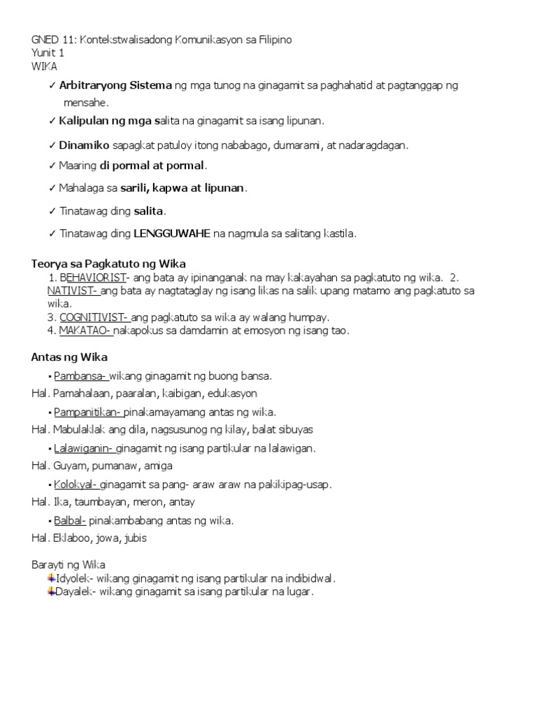 Gned 11 Module | PDF