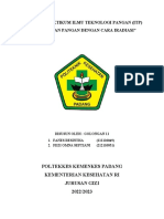 Pengolahan Pangan Dengan Cara Iradiasi Gol.11 (Pr.5)