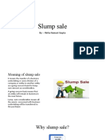 Slump Sale