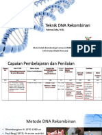 Teknik DNA Rekombinan dalam Bidang Farmasi