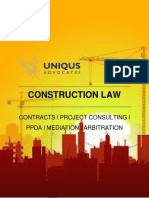 Major Clauses of A Construction Contract