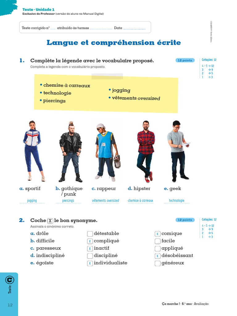Cmar8 Teste Domin Ce U1 C | PDF
