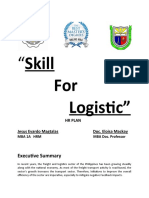 HR PLAN Skill For Logistic