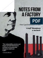 Notes From A Factory Floor (Thompson, Geoff)