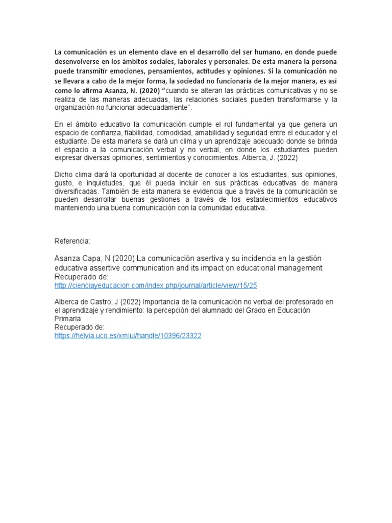 Comunicacion | PDF | Crecimiento personal y profesional