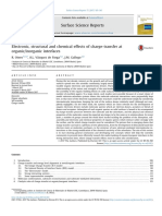 2016, Surface ScienceReports, Charge Transfer Between Organic and Inorganic Interface