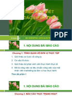 HƯỚNG DẪN VIẾT BÁO CÁO FIELD TRIP