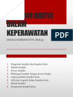 Berfikir Kritis Dalam Keperawatan