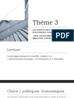 Les Effets Des Chocs Et Politiques Conjoncturelles Sur Les Entreprises