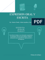 Expresion Oraly Escrita