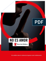 No Es Amor Informe STC