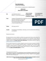 Circular 07-025-21 - Renuncias y Desestimas