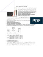 Alat Ukur Multimeter