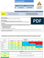 Fencing Risk Assessment 