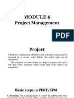 MODULE 6 Project Management