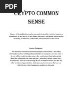 Crypto Sense