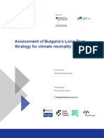 Report Assessment of Bulgarias Long-Term Strategy